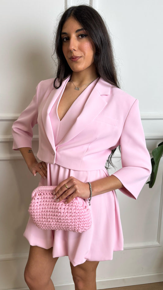 Giacchino crop Imperial JBC8JHX rosa