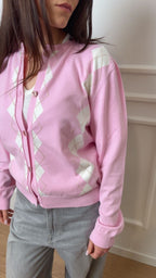 Cardigan rombi Tensione In P6HMG26A418