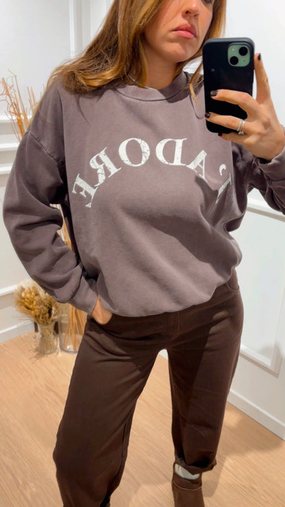 Felpa giro J'Adore Tensione In 37924