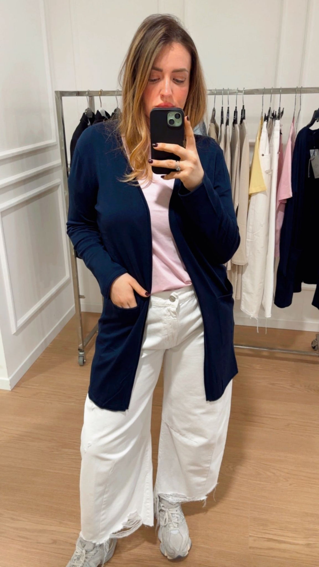 Cardigan lungo Ragno DM99MN