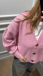 Pull bottoni carol Only 15211521 crema