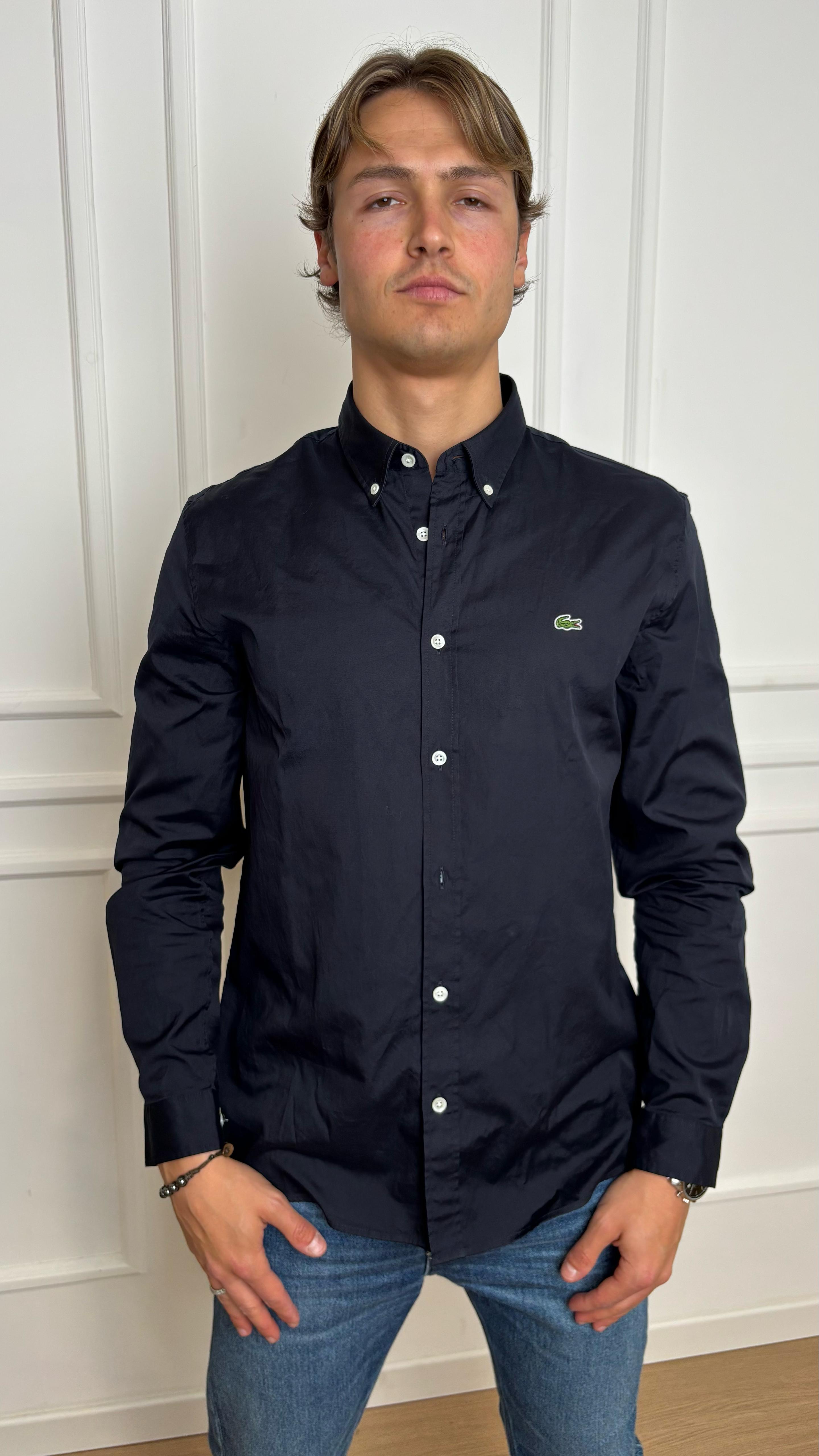 Camicia in cotone regular fit Lacoste CH2933 00 HDE