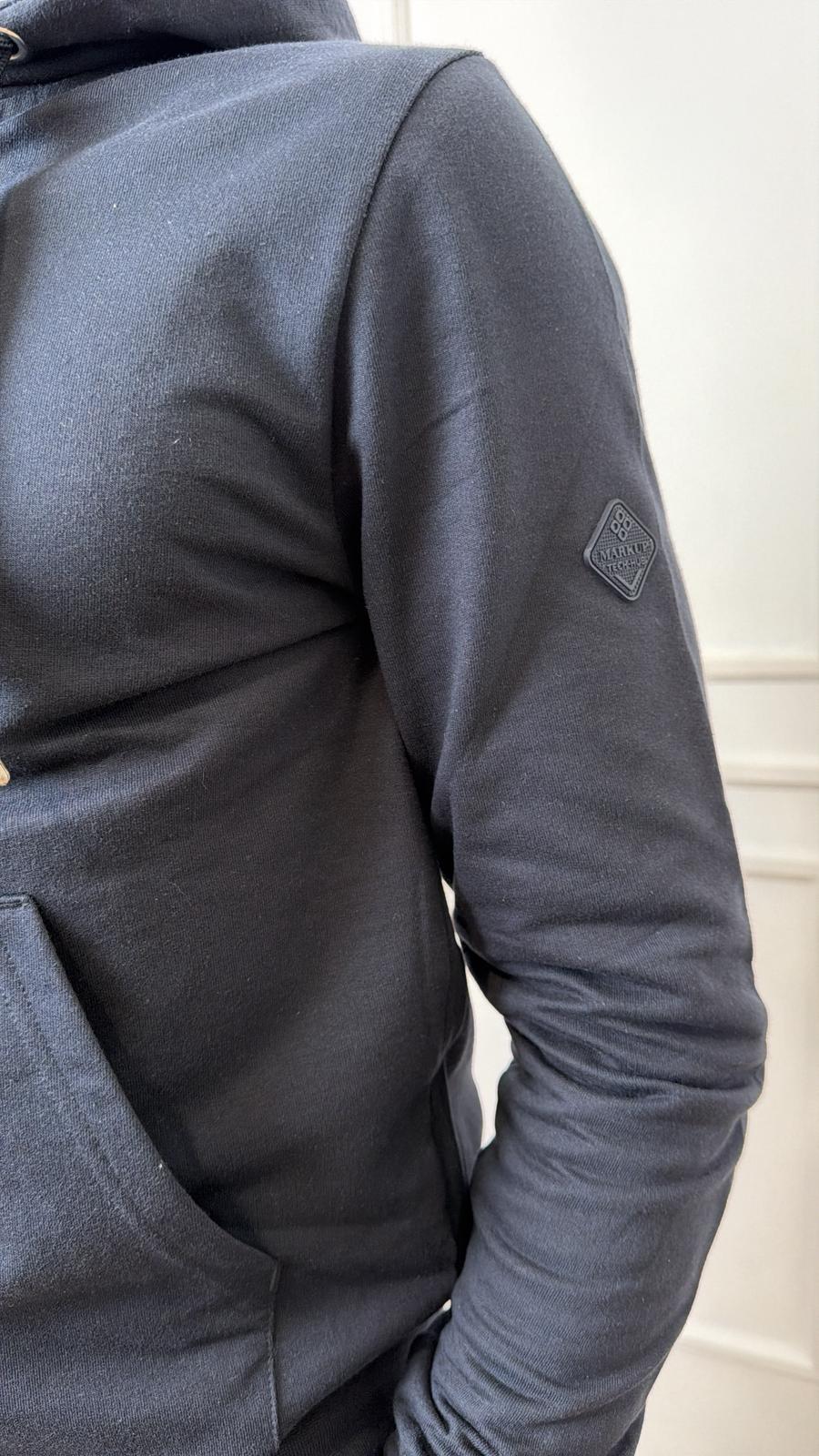 Felpa full zip MarkUp con cappuccio MK12002