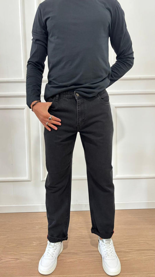 Jeans taglio dritto Imperial P8299JNBLA nero