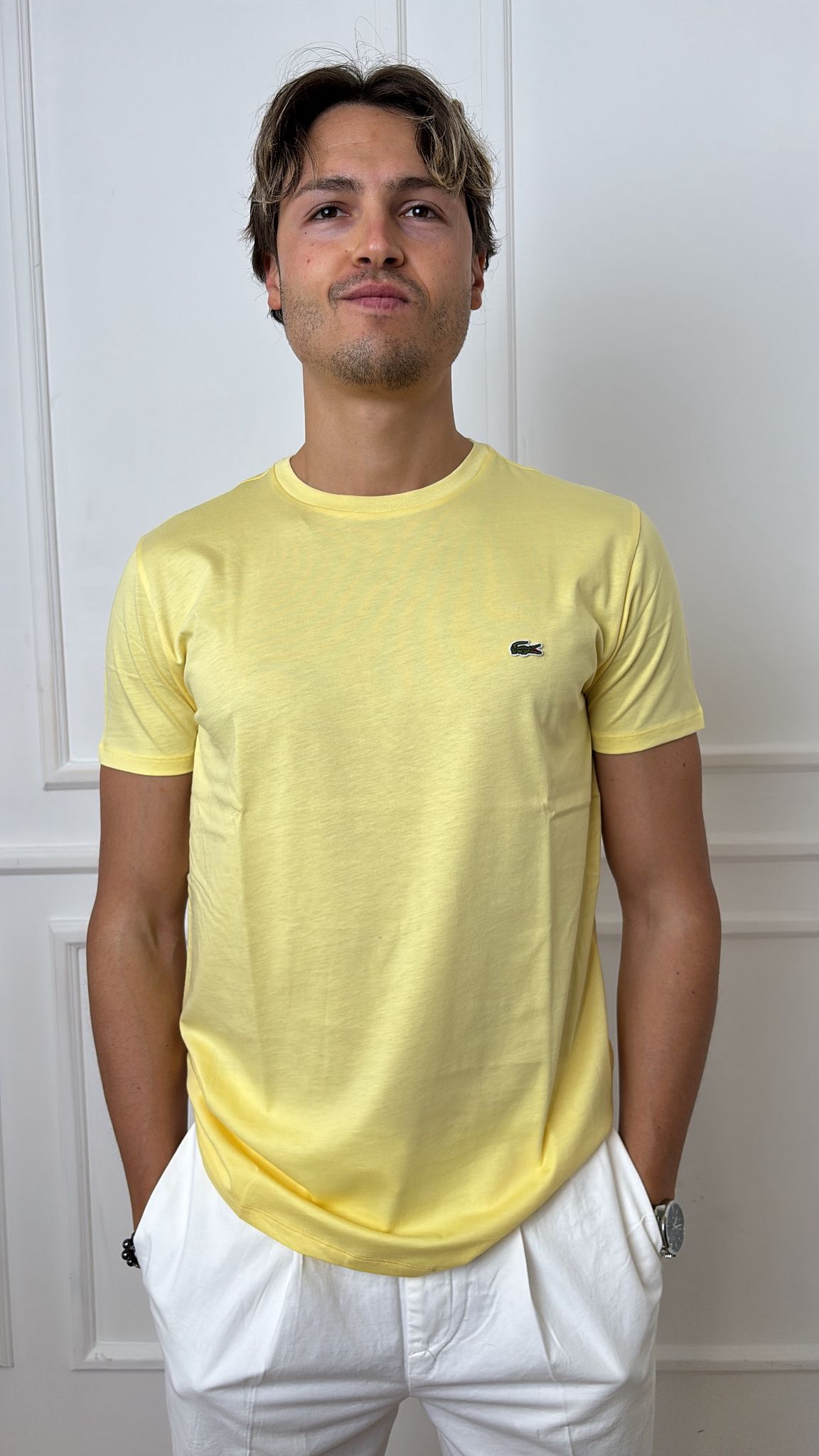 T-Shirt basica Lacoste TH6709