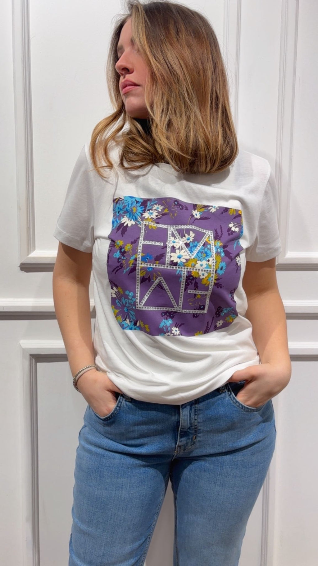 T-shirt in jersey Emme Marella Venere