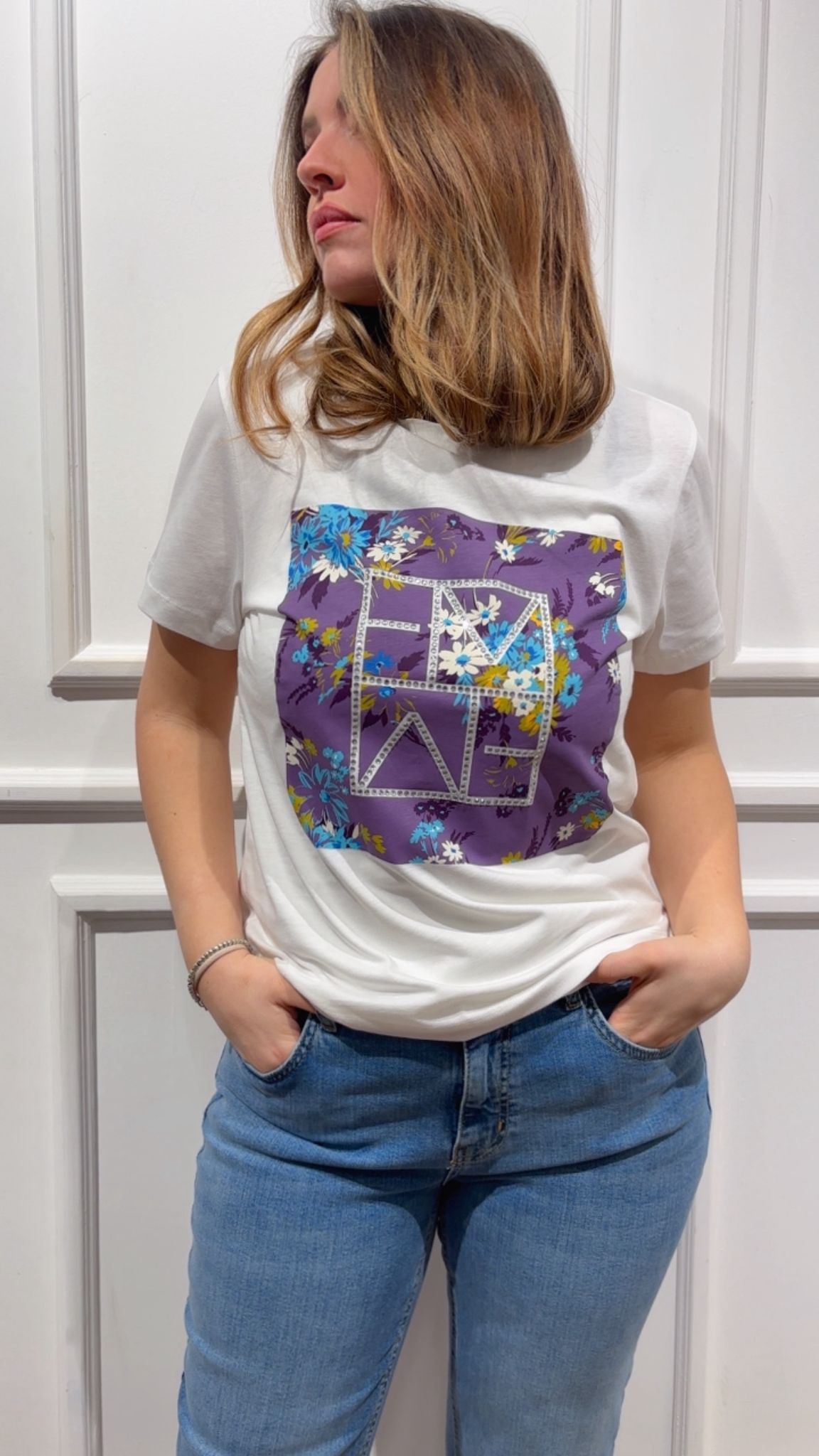 T-shirt in jersey Emme Marella Venere