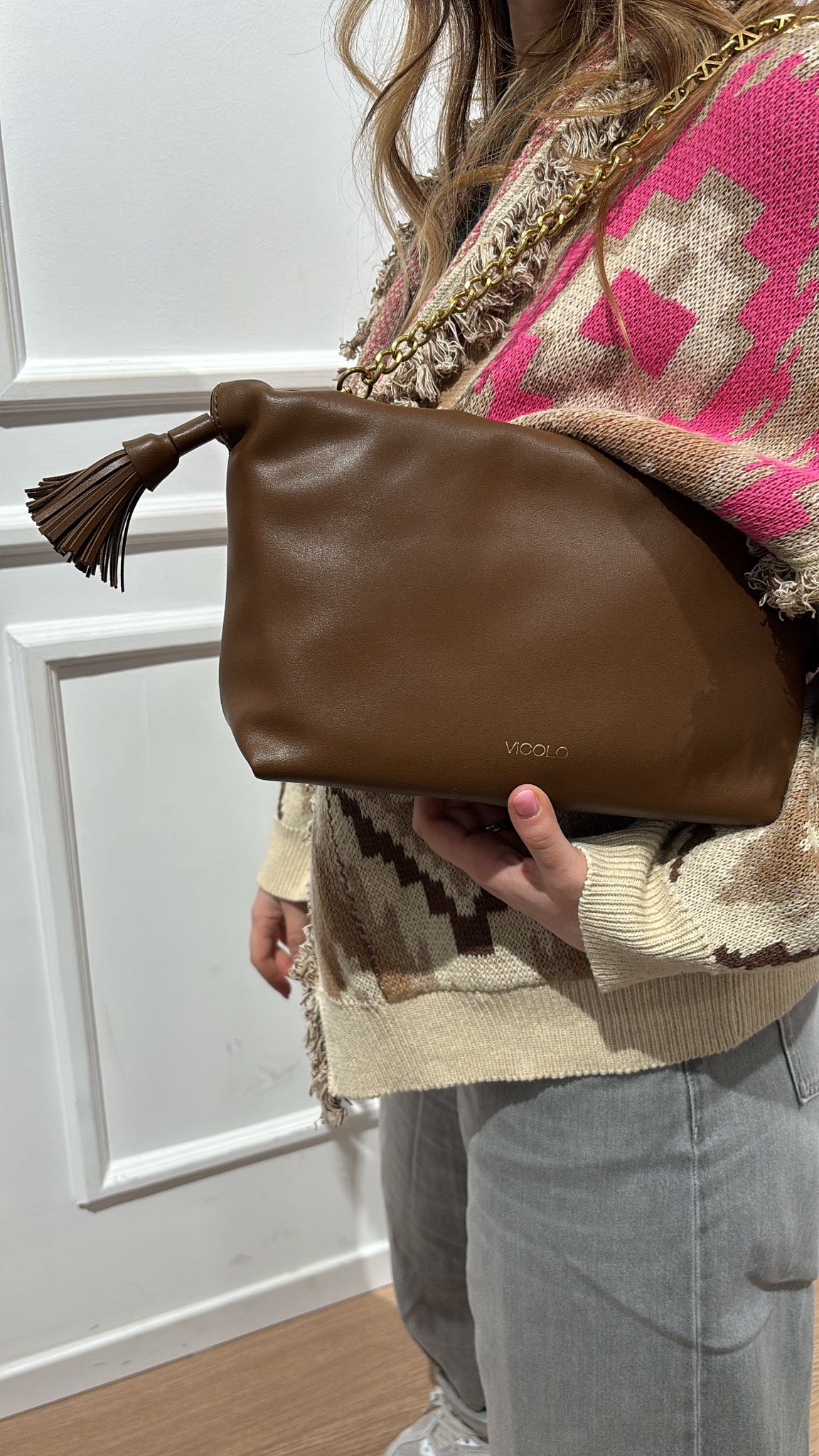 Borsa Tassel small bag Vicolo XAB0035