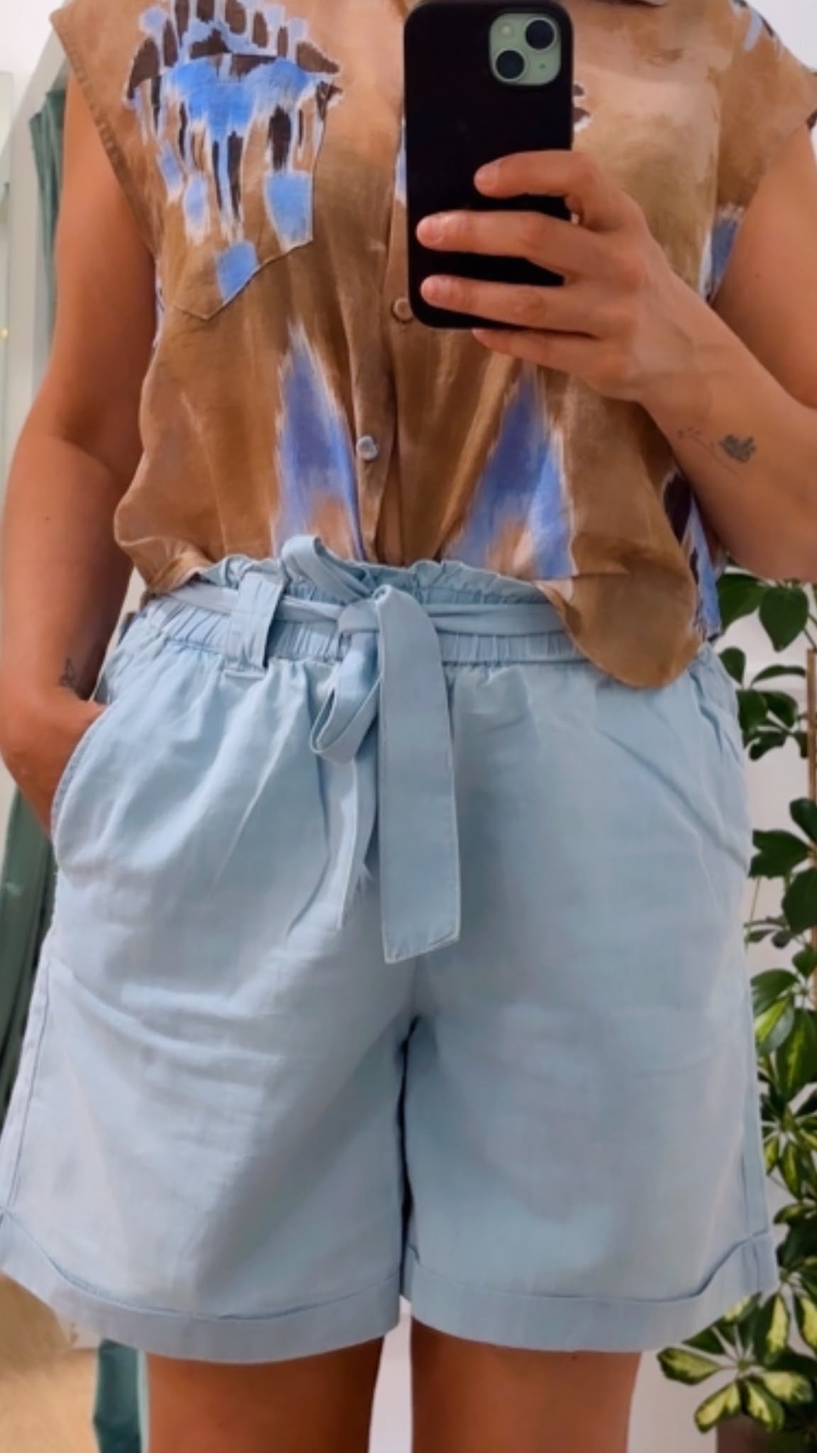 Shorts vita alta Only Bea