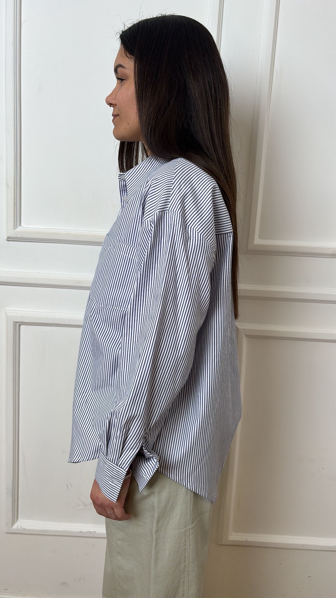 Camicia gessata over Tensione In 26C3732