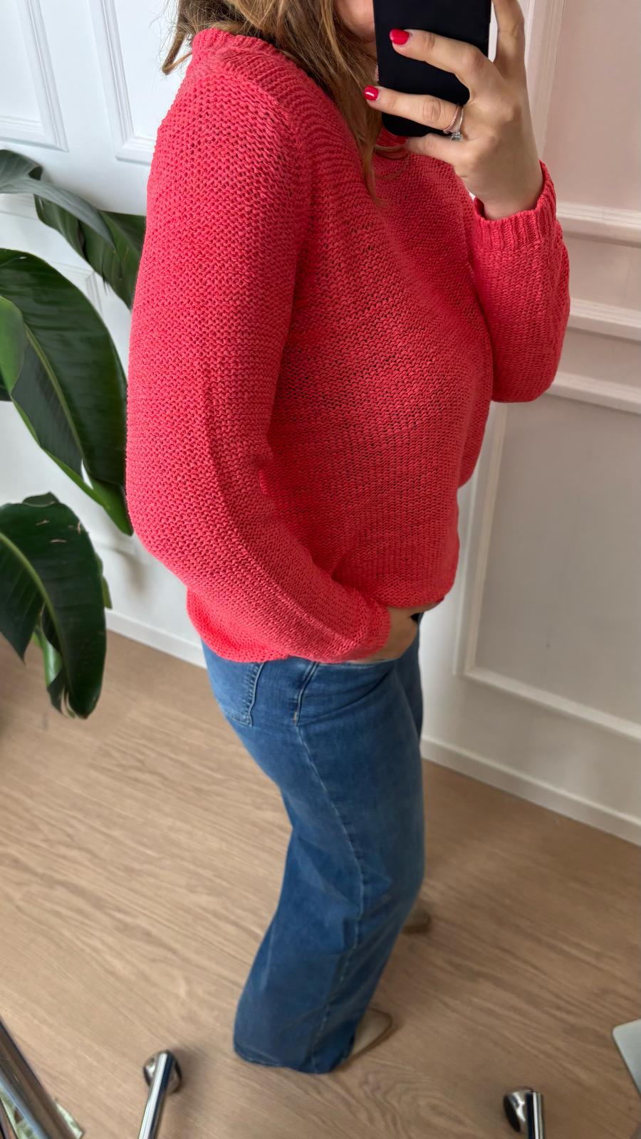 Pull Geena Only 67453 corallo