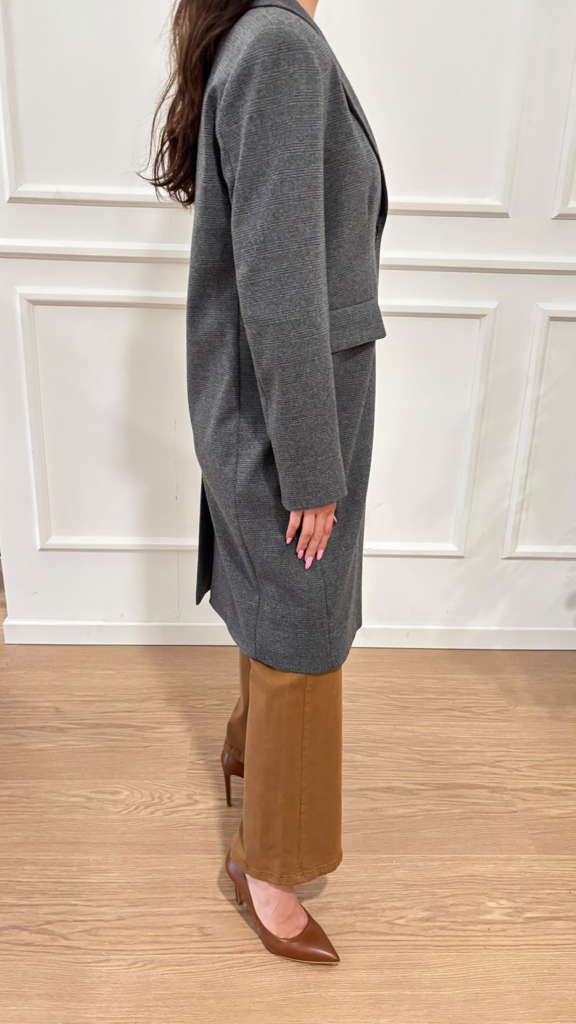 Cappotto jacquard Tritone Emme Marella