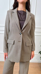 Blazer pied de poule Fasto Emme Marella
