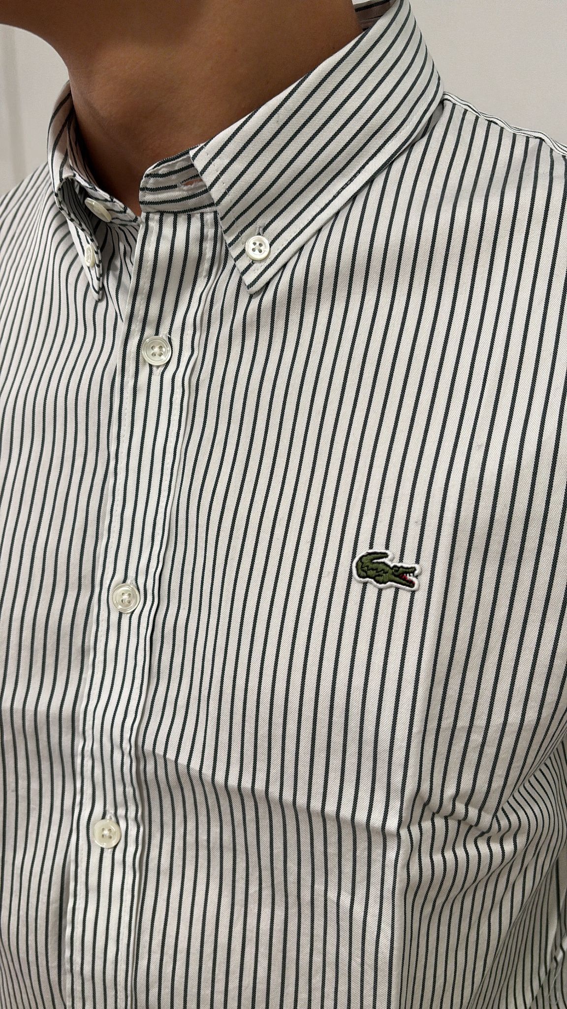 Camicia in cotone Lacoste CH5084 737