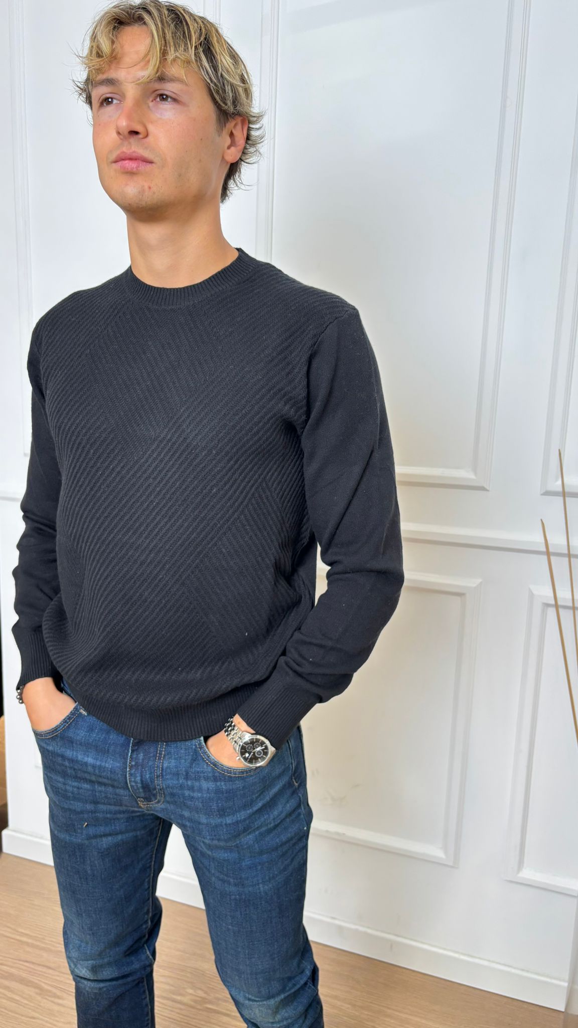 Maglione regular fit Timo Gas 0200