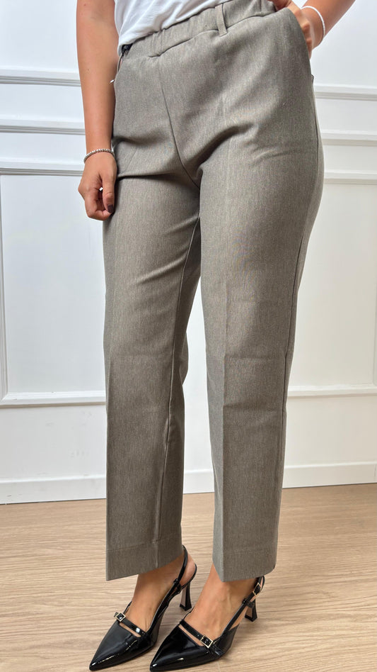 Pantalone straight Ragno DB24PP 178 melange