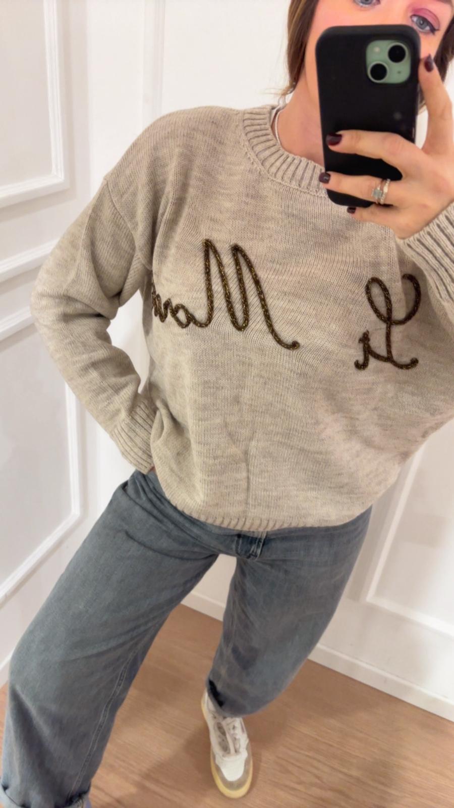 Pull St. Moritz over Tensione In W5HMJ00 Beige