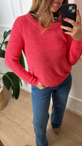 Pull Geena Only 67453 corallo