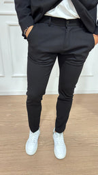 Pantalone sigaretta P6405527AZ nero