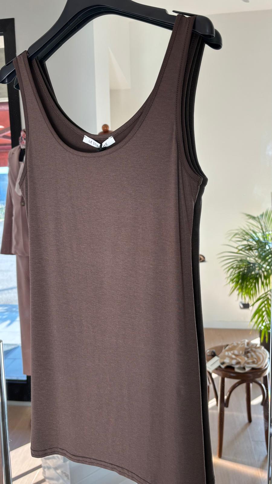 Canotta Margherita Le Streghe P25BU002 cioccolato