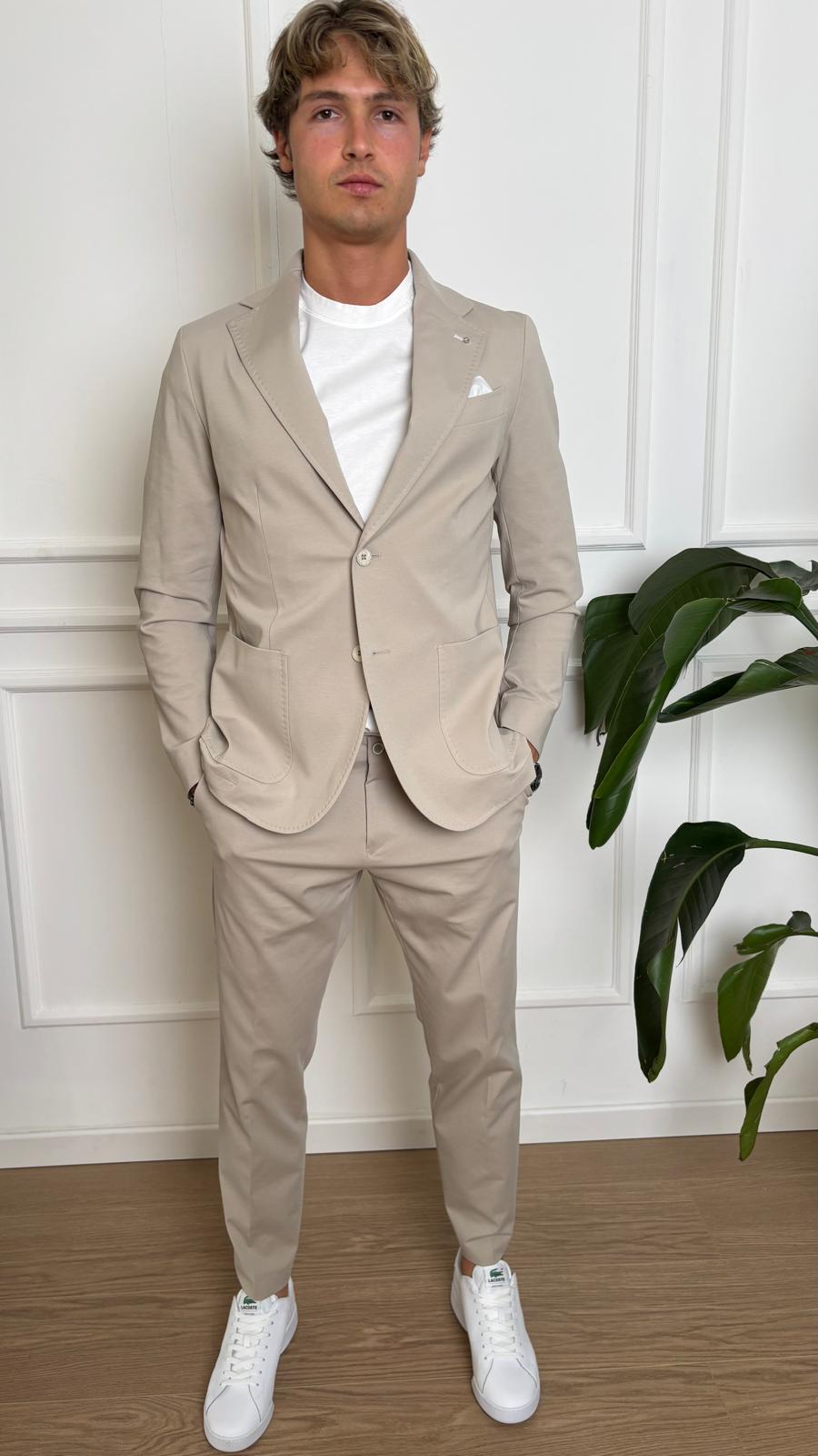 Blazer monopetto in jersey Imperial J64051481