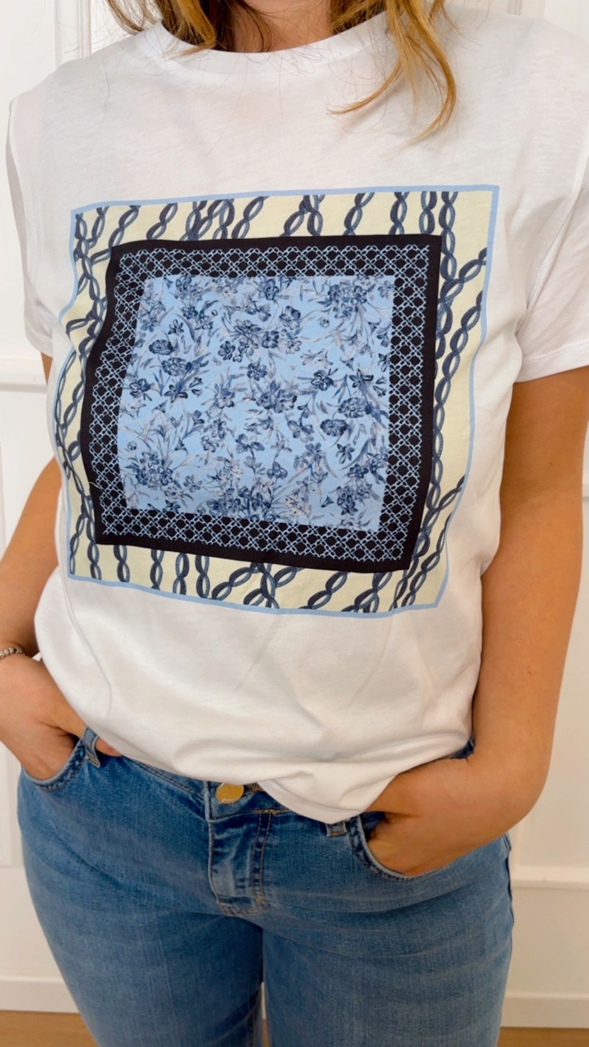 T-shirt in jersey Emme Marella Racconto 001