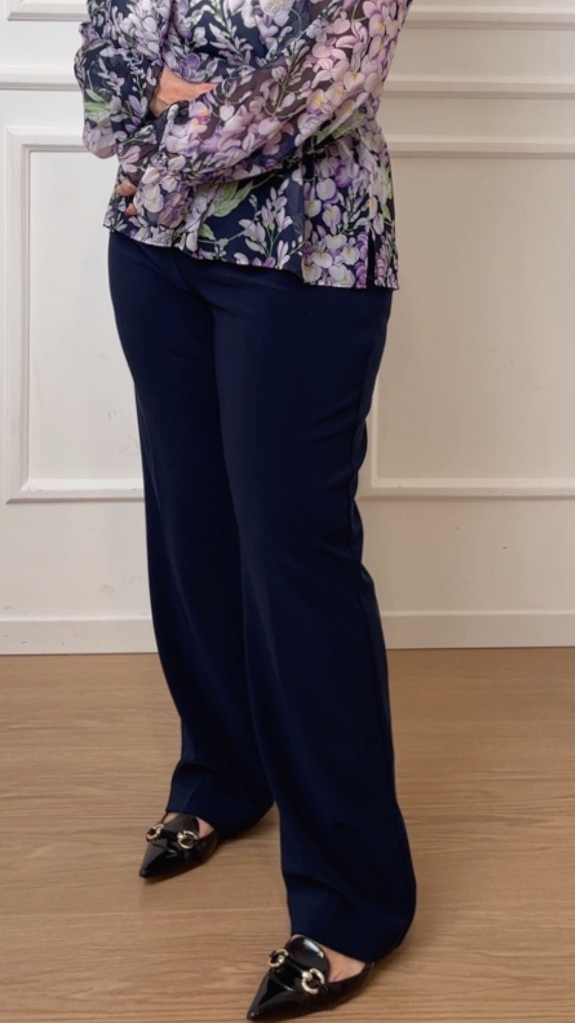 Pantaloni Stretch Luisa Viola P882 09