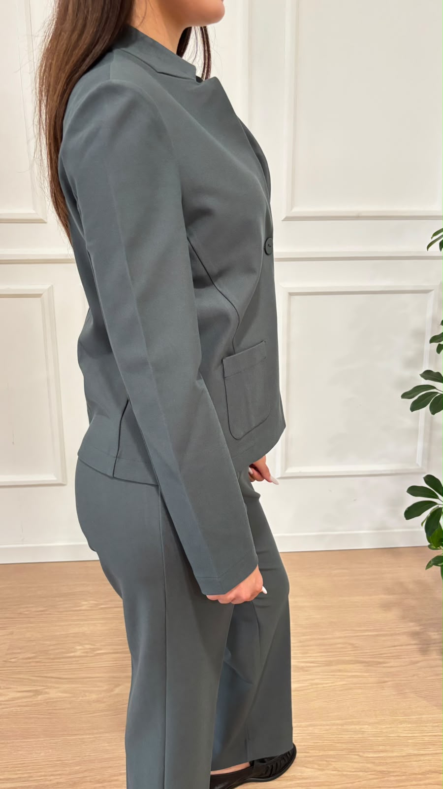 Blazer corto in compact jersey Ragno DO23G9