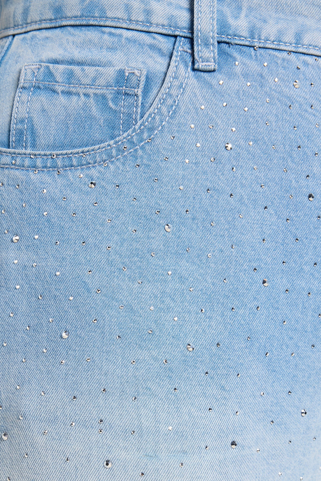 Jeans wide leg con punti luce Luisa Viola P493