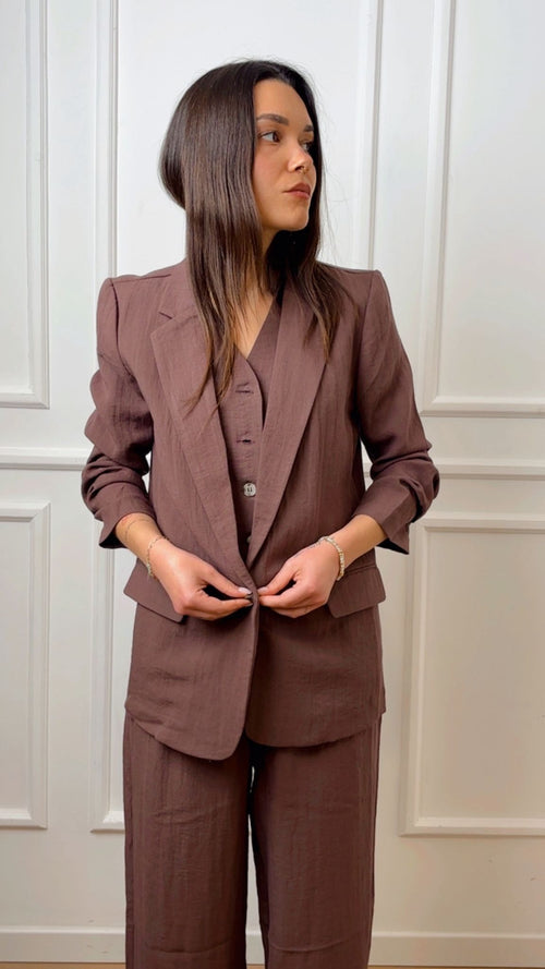 Blazer in lino Onlita Only