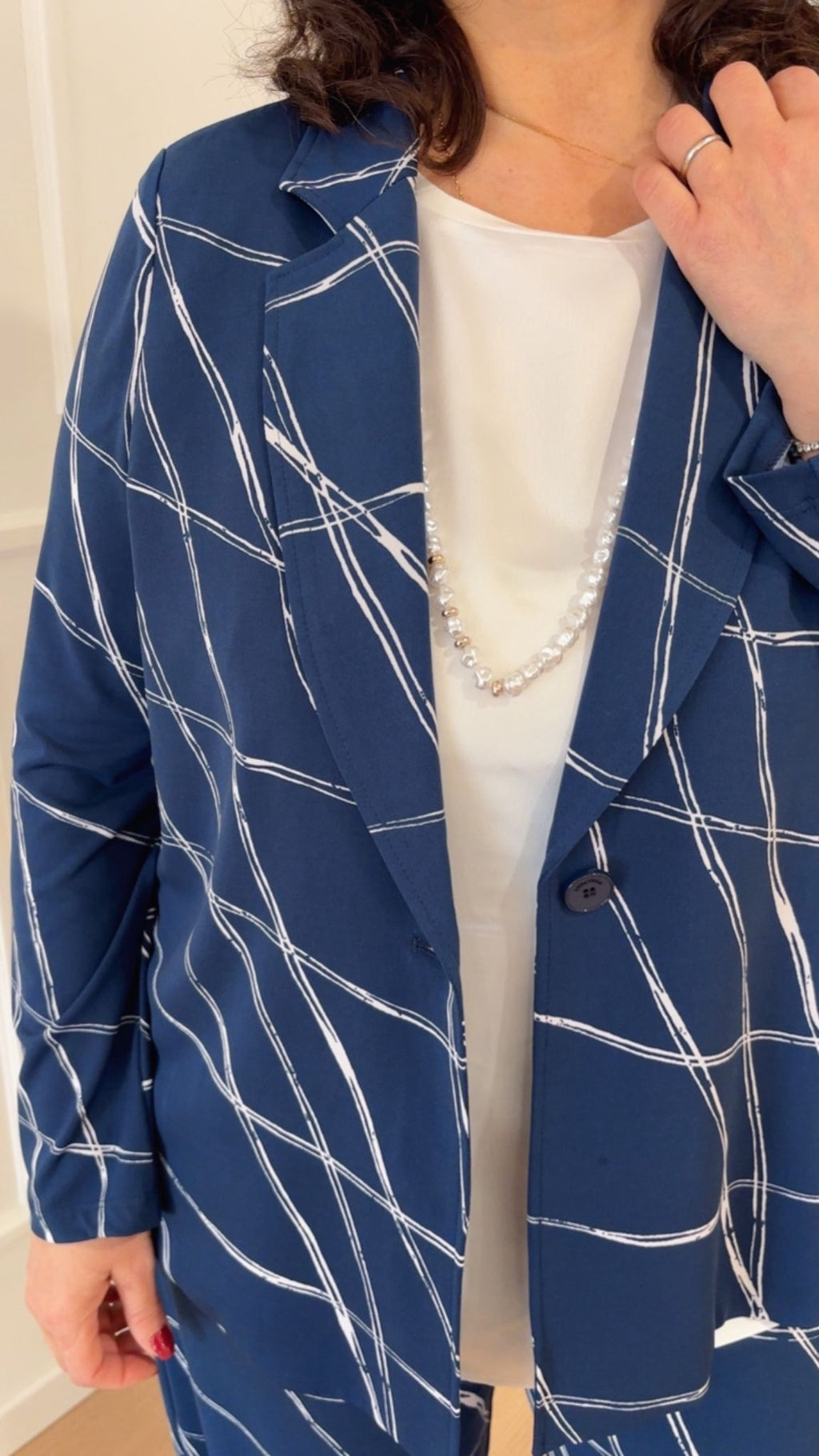 Blazer fluido in jersey R800 01