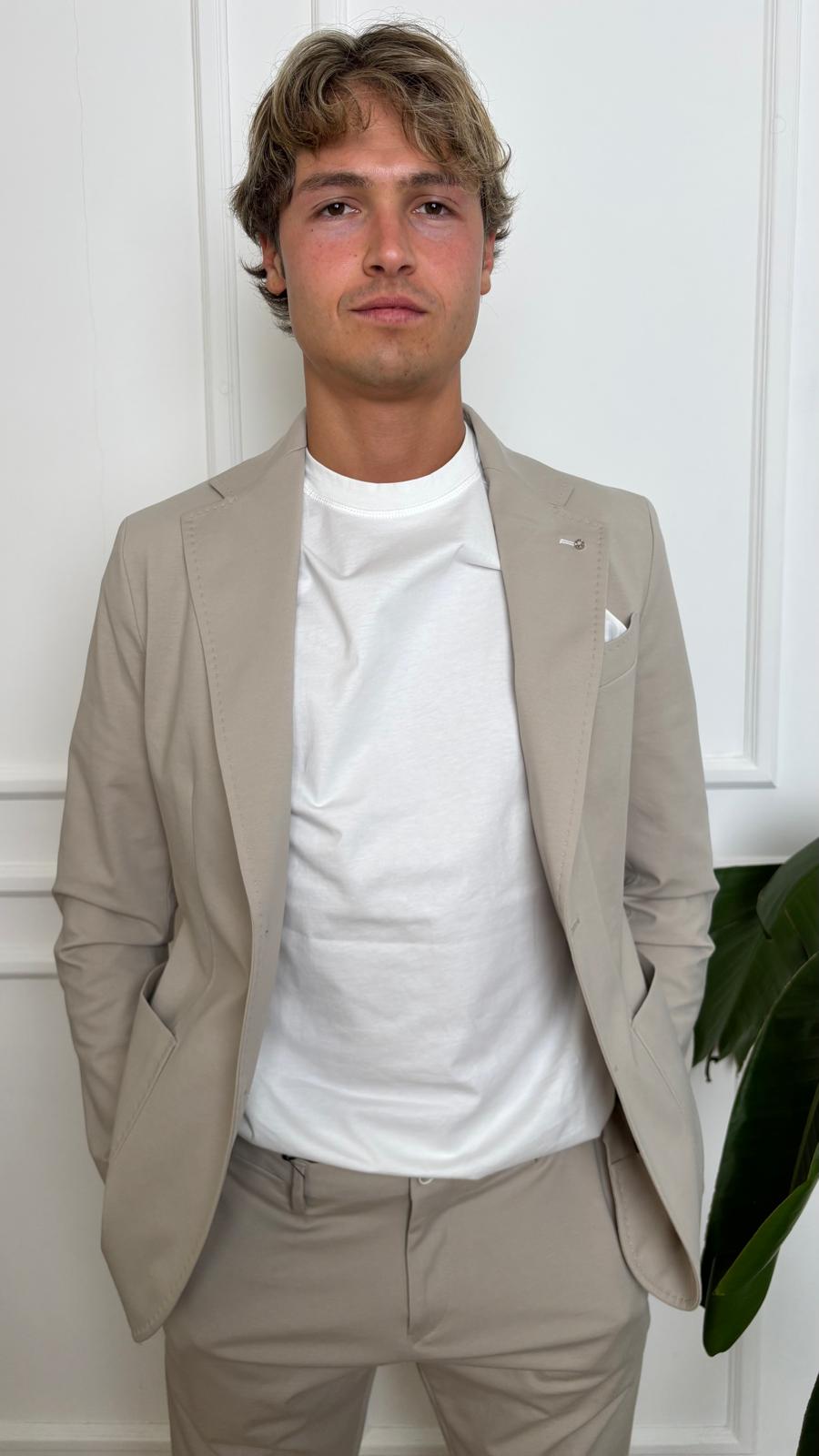 Blazer monopetto in jersey Imperial J64051481