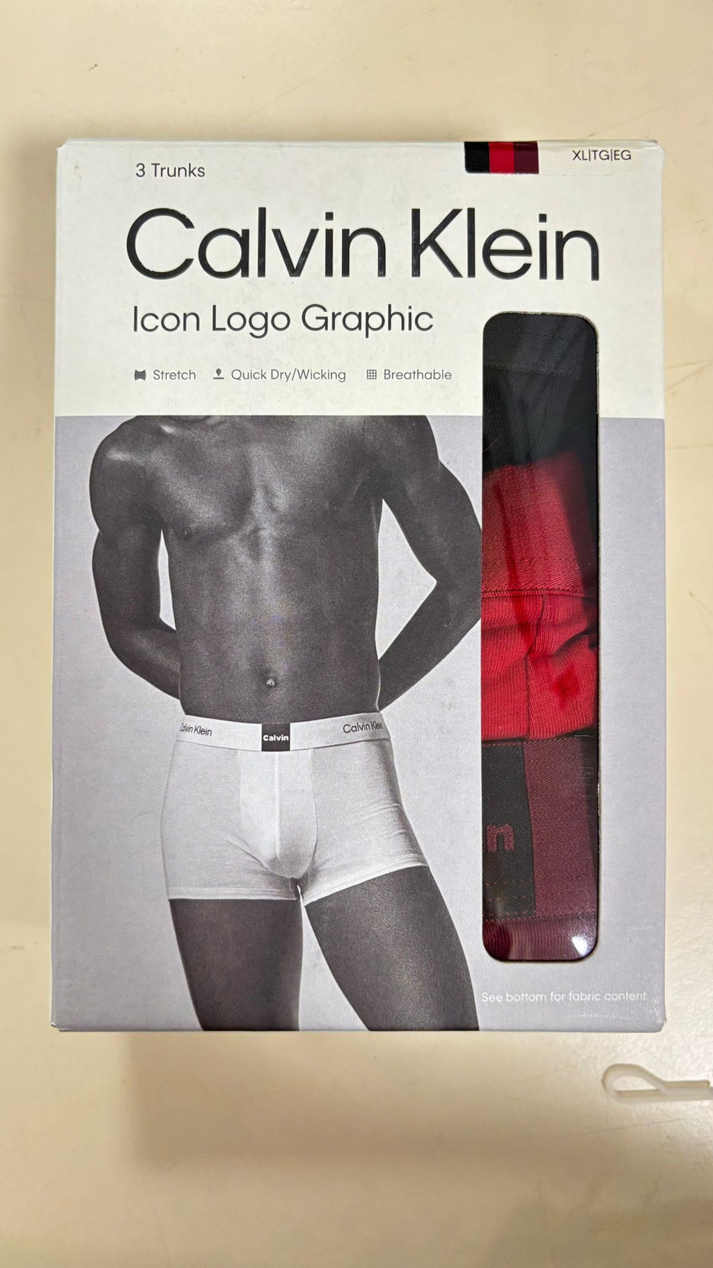 Boxer 3 pack in cotone Calvin Klein LV00NB4476 3U4