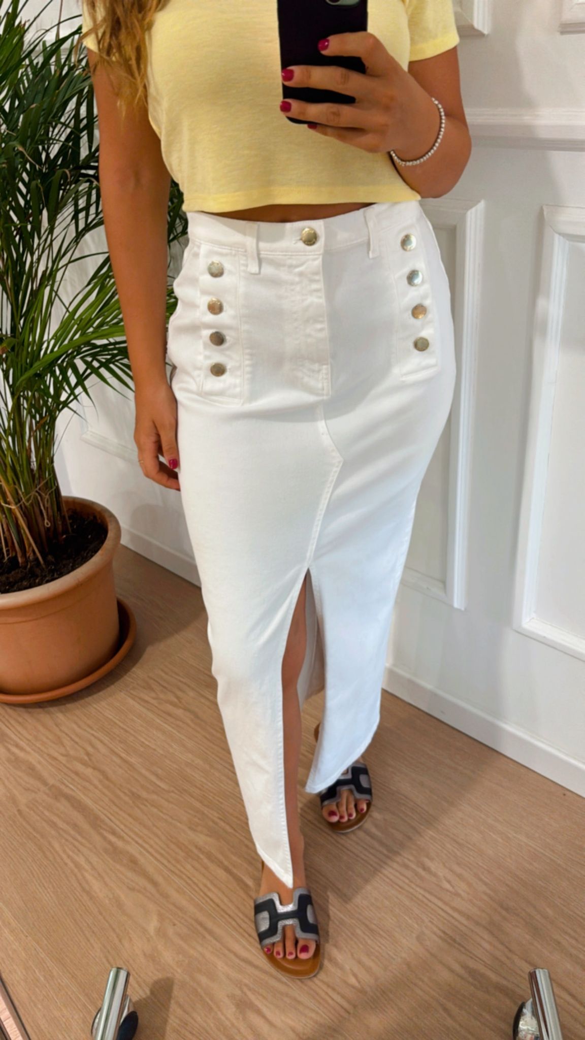 Longuette con bottoni Giusy Vicolo DB5059