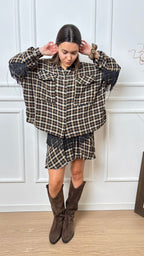 Gonna quadri e frange Dixie GDCSYLB