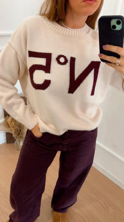 Pull N°5 Tensione In W5HMJ56A Panna