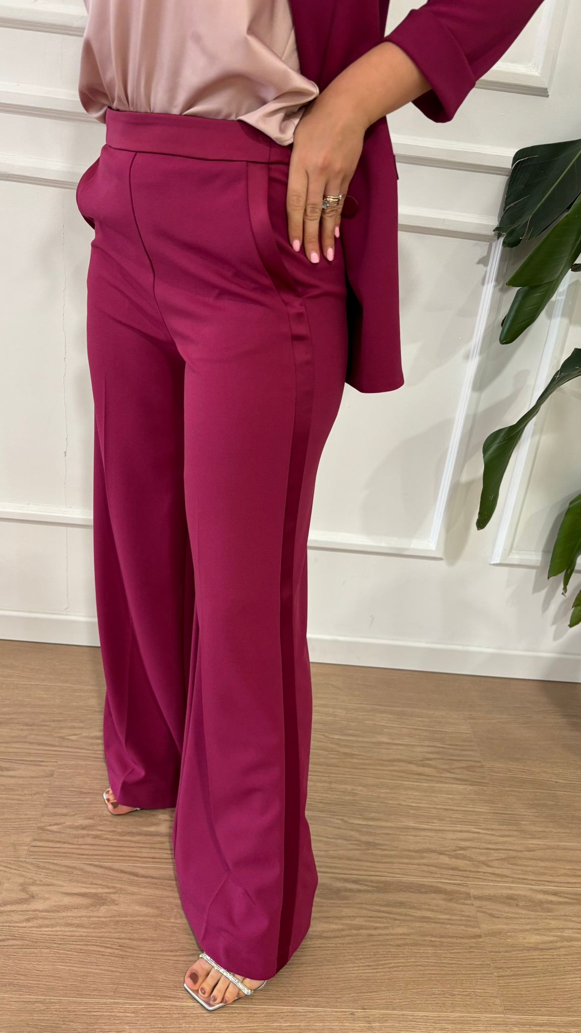 Pantalone Imperial PER6JAW magenta