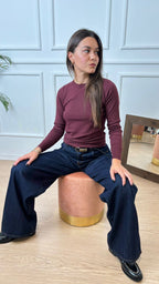 Jeans Mia wide leg fit Vicolo DF5161