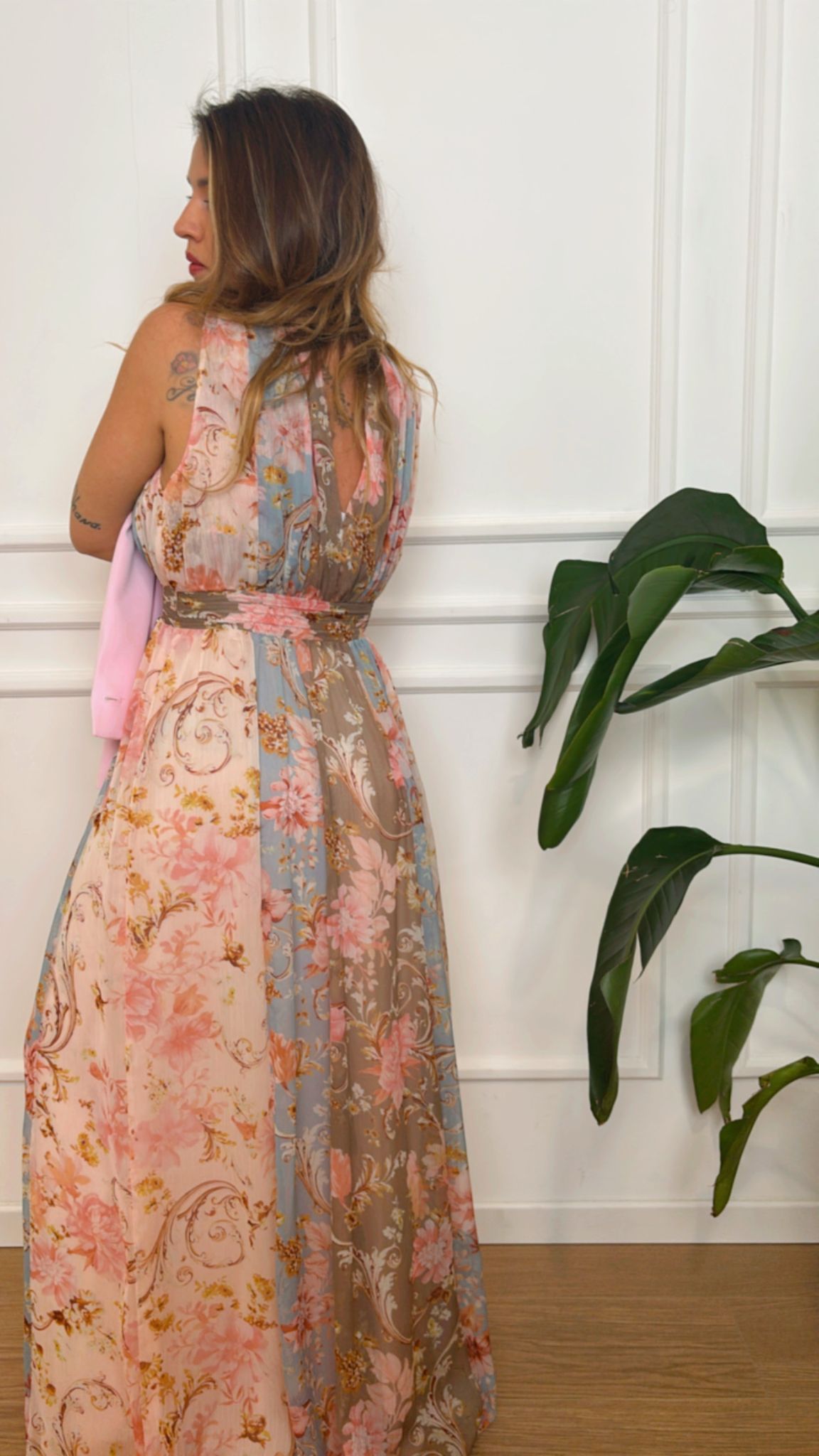 Abito Liu Jo CA3379 rosa