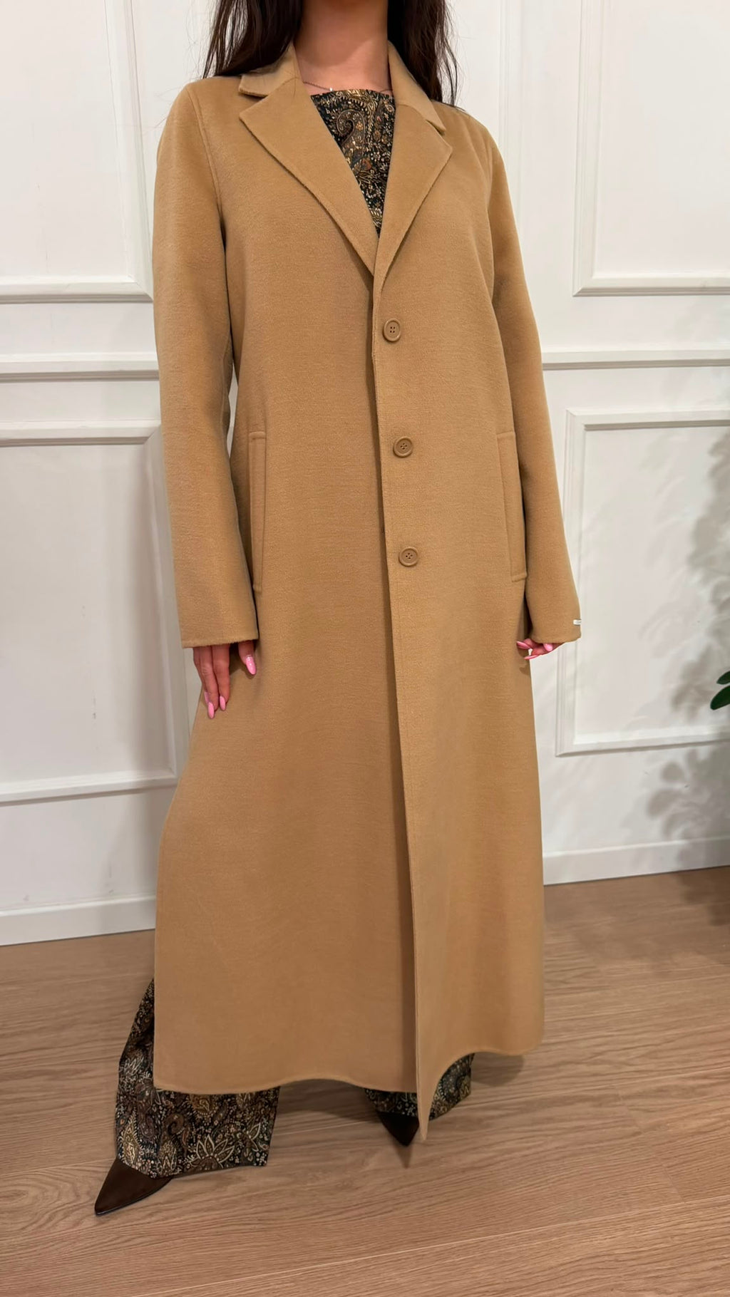 Cappotto in panno Acciuga Emme Marella