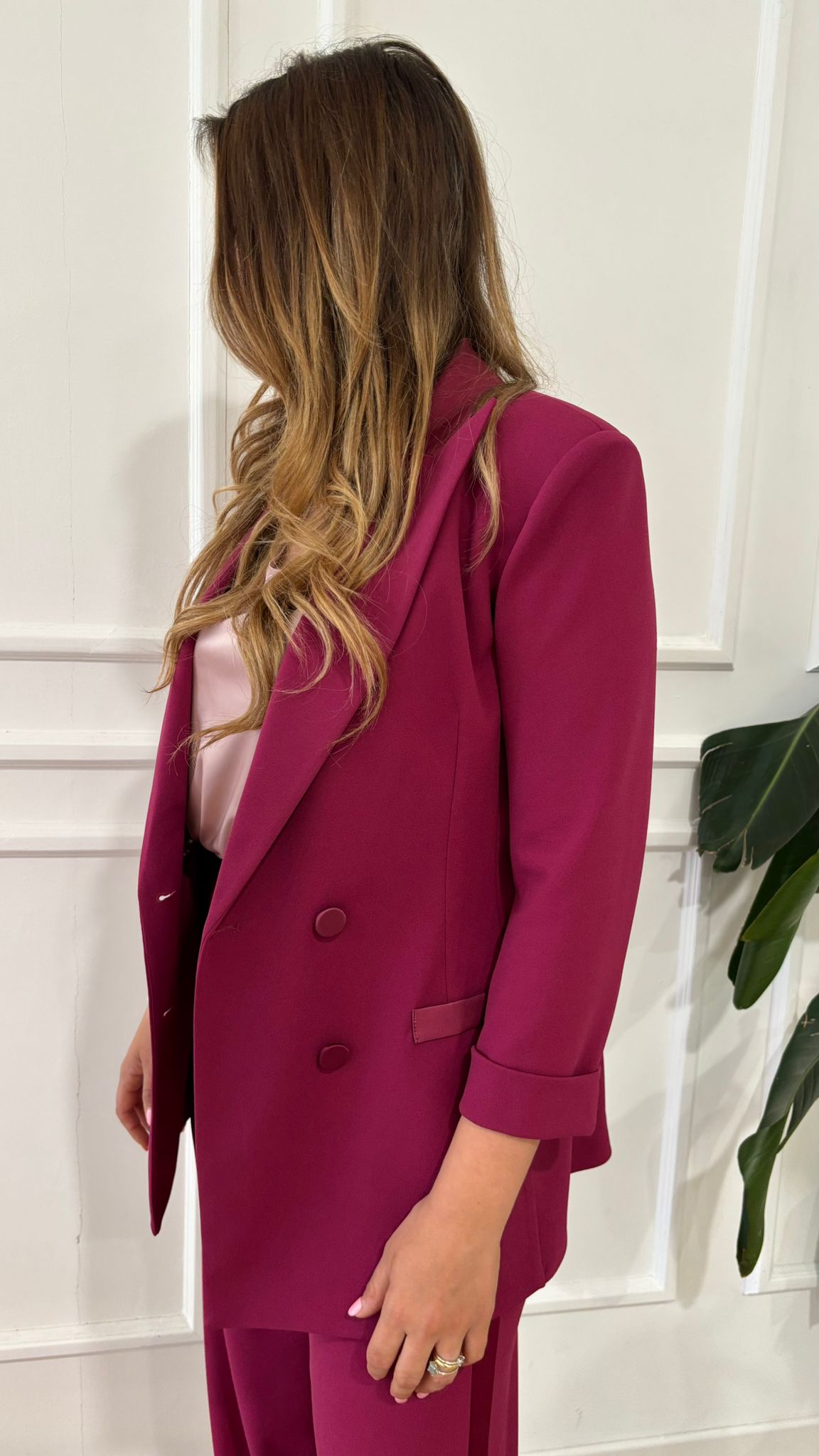 Blazer doppiopetto Imperial JU25JAW magenta