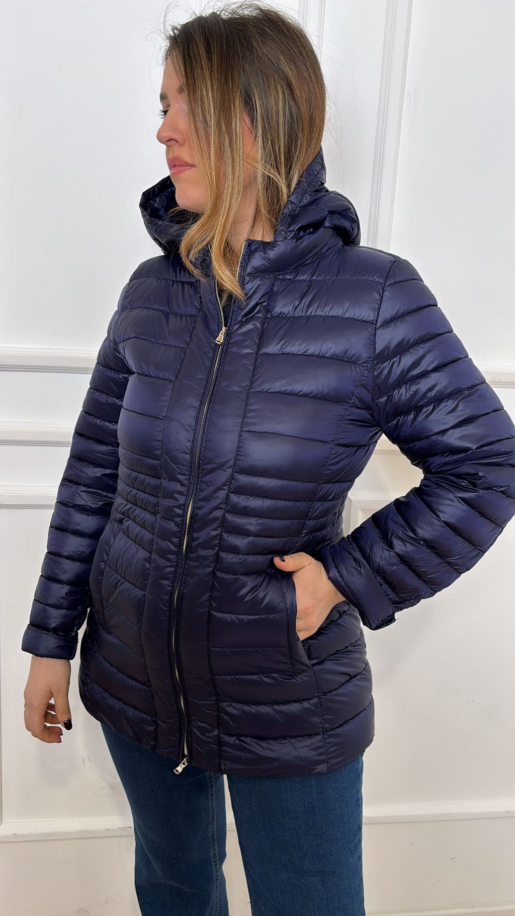 Giacca con cappuccio Emme Marella Gettone 004