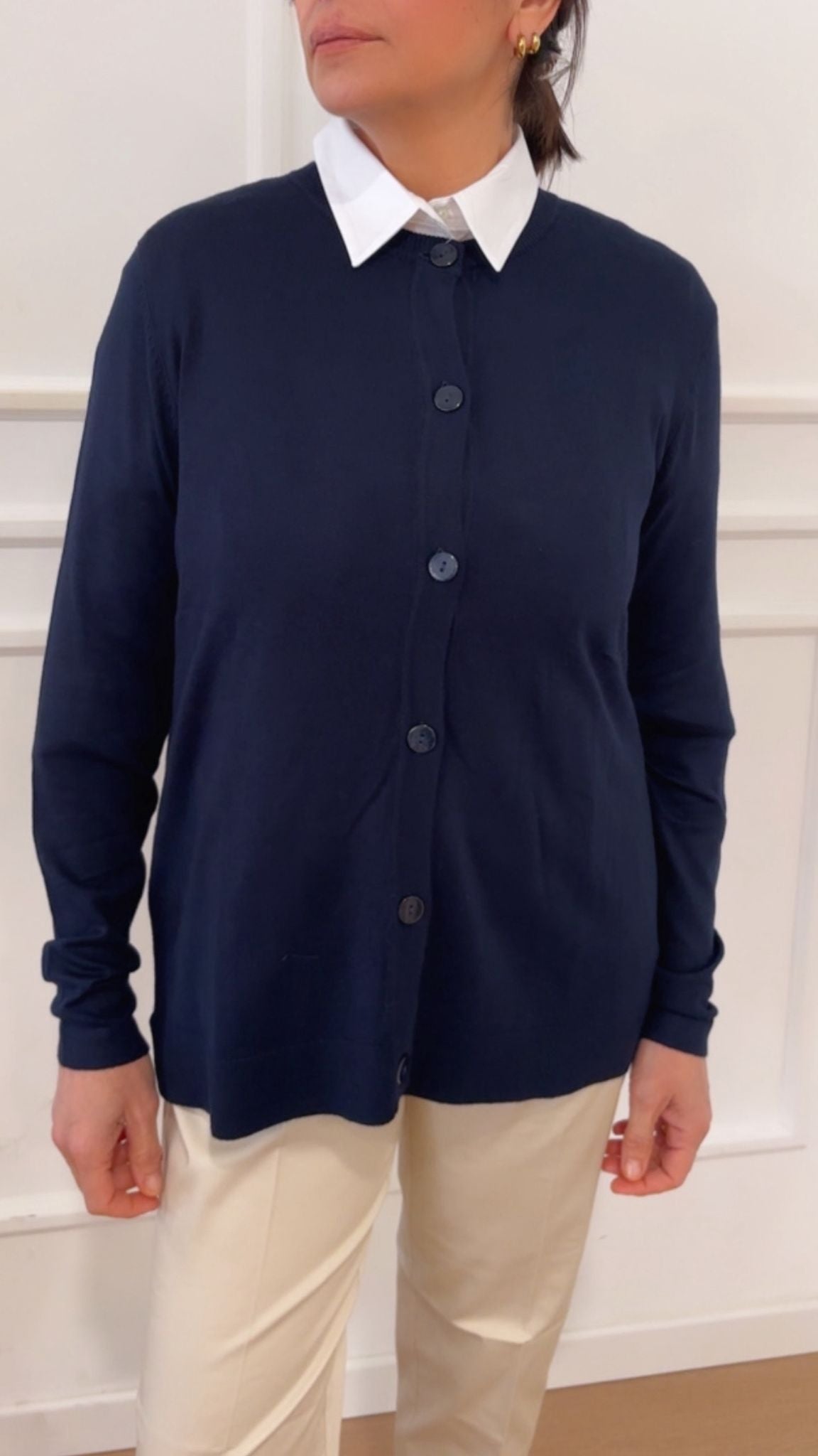 Cardigan in viscosa Ragno DM99MT