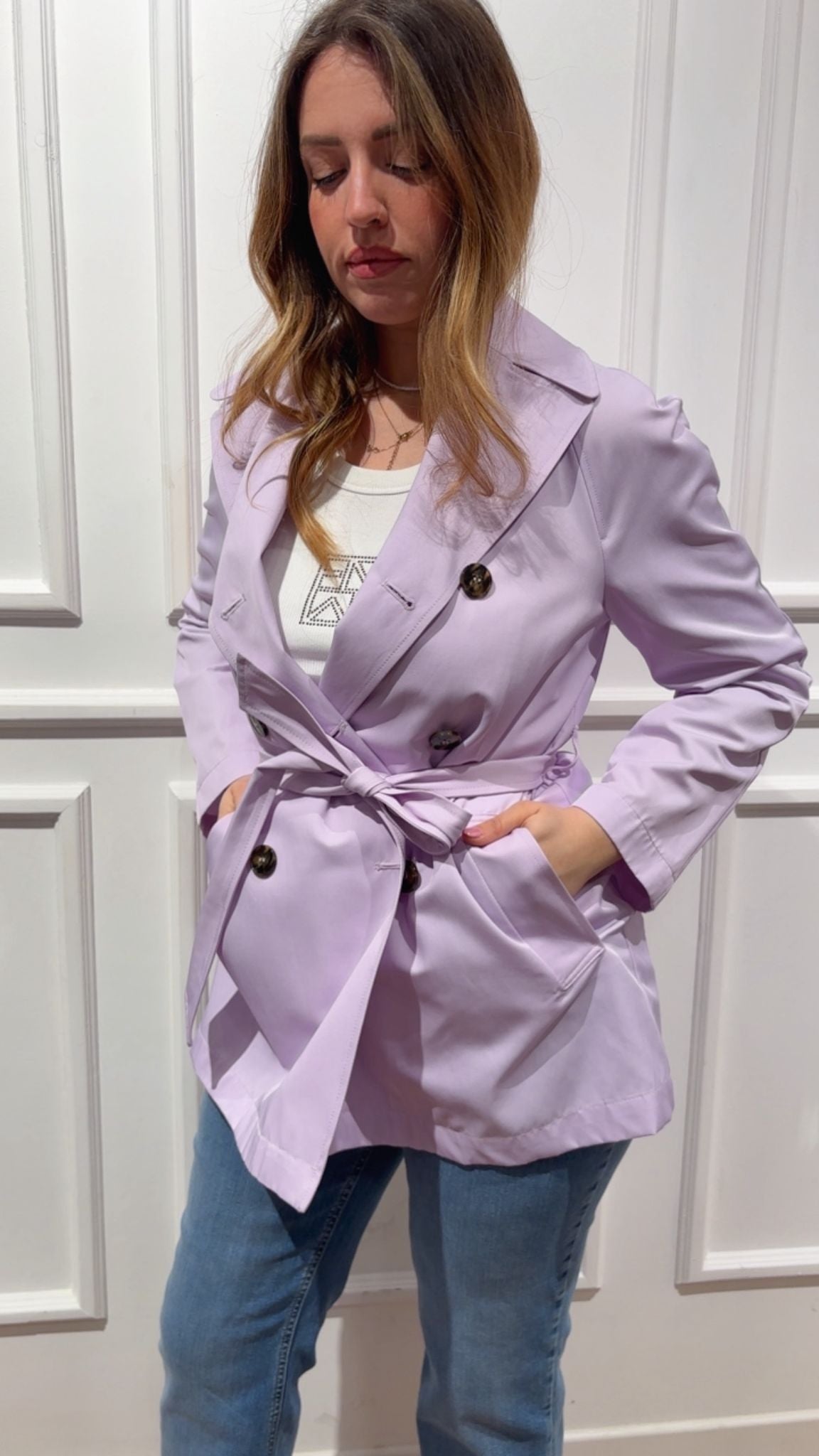 Trench doppiopetto Marais Emme Marella 003