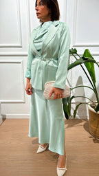 Blazer fluido Imperial JBA5JBAC verde acqua