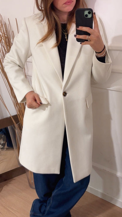 Cappotto slim Dixie K845Y019 burro