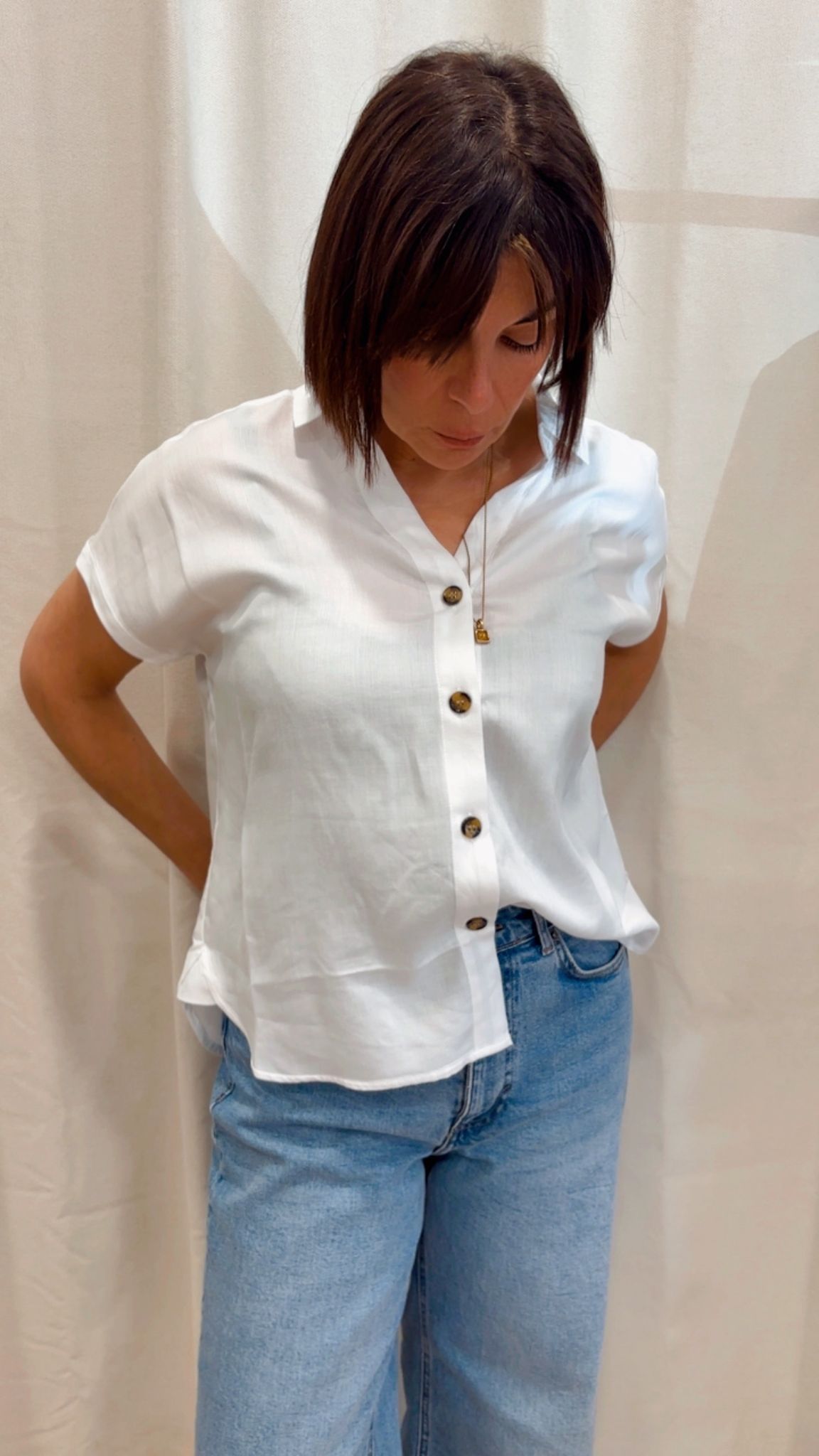 Camicia mezza manica Only Gibsi