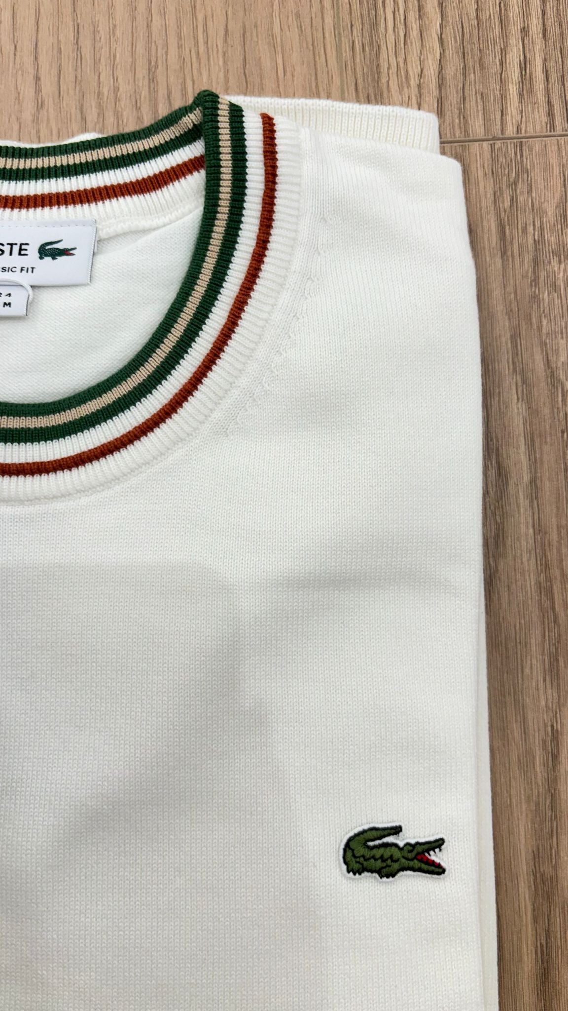 Maglione in cotone Lacoste AH5158 00 X0N