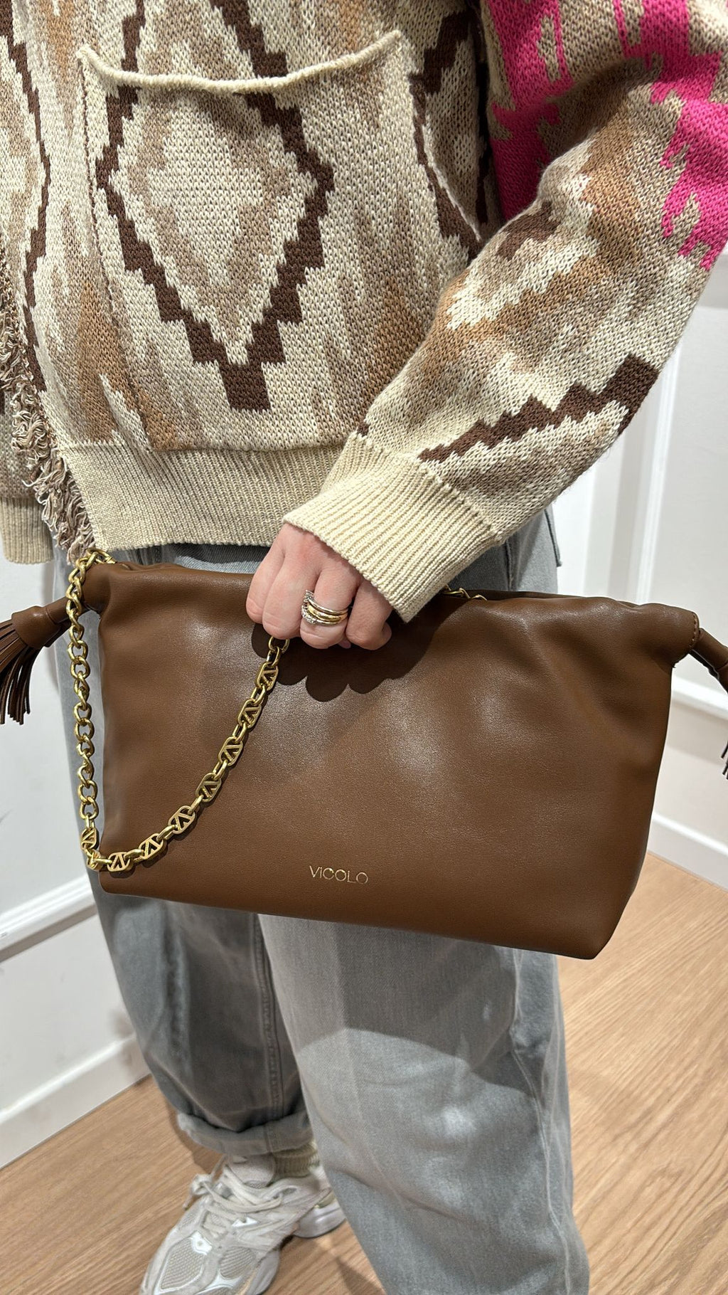 Borsa Tassel small bag Vicolo XAB0035