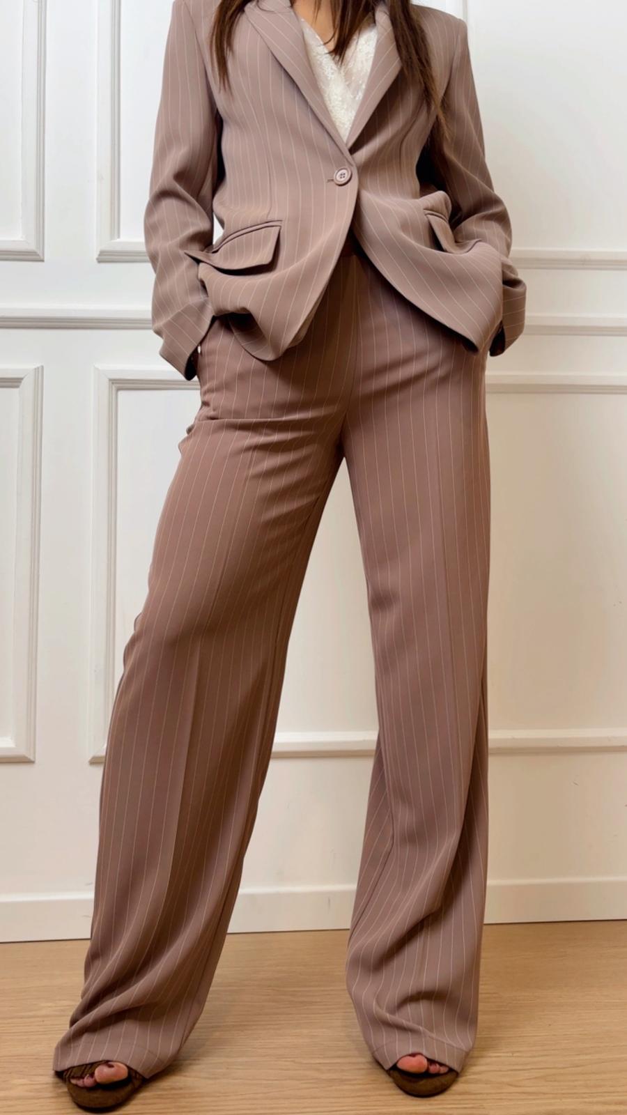 Pantalone palazzo gessato Imperial P4L0LAF
